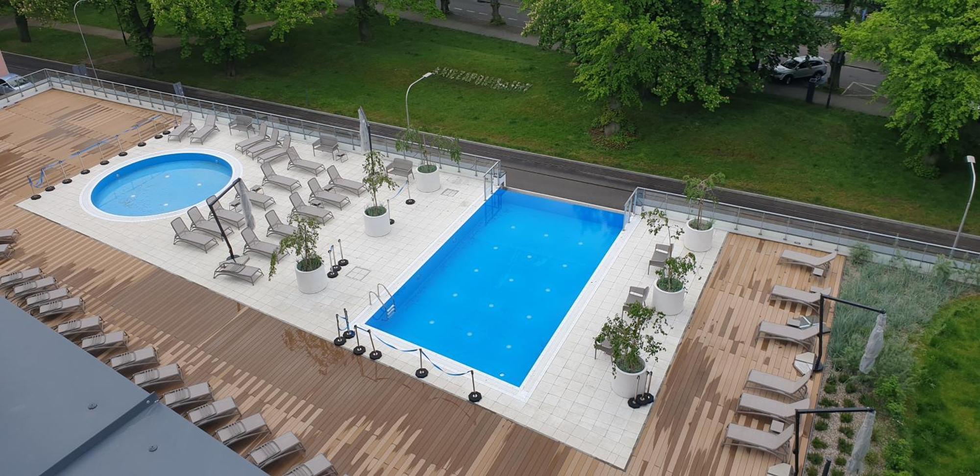 Klif Apartamenty Nadmorskie Tarasy C403 Kolobrzeg Bagian luar foto
